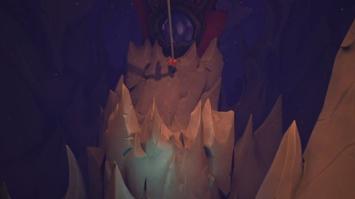 Najtrudniejszym elementem ucieczki jest złapanie się liny - Crash 4: Szczyt Obłędu solucja, opis przejścia - Crash Bandicoot 4 - poradnik, solucja
