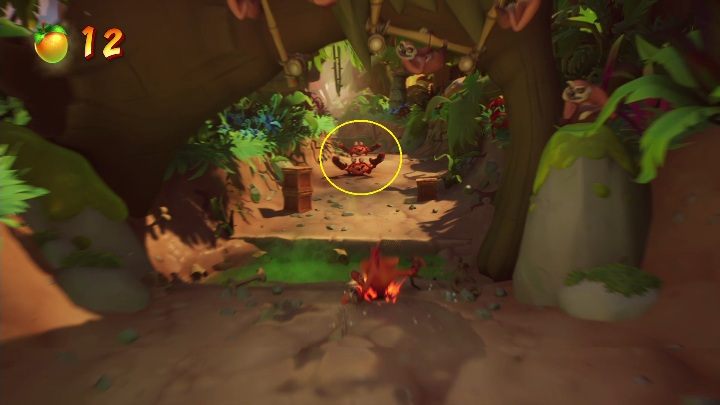 Ta mapa to samouczek, na którym poznasz wiele podstawowych mechanik - Crash 4: Niegrzeczna pobudka solucja, opis przejścia - Crash Bandicoot 4 - poradnik, solucja