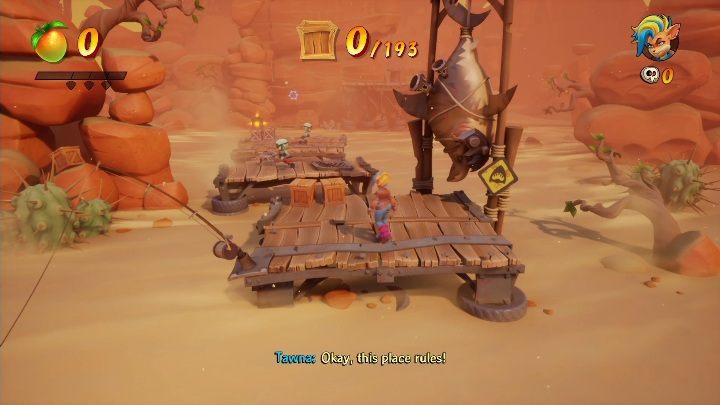 Na mapie Gaz do dechy możesz zdobyć 193 skrzyń - Crash 4: Gaz do dechy solucja, opis przejścia - Crash Bandicoot 4 - poradnik, solucja