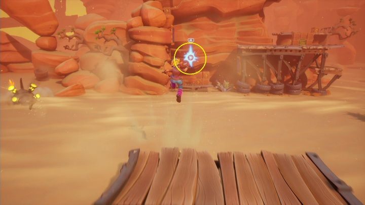 Korzystając z haka przebij się na drugą stronę mapy - Crash 4: Gaz do dechy solucja, opis przejścia - Crash Bandicoot 4 - poradnik, solucja