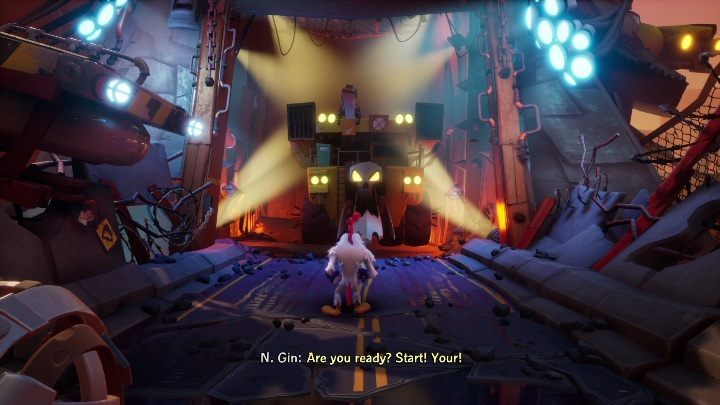 Czas na znaną Ci już część - ucieczkę - Crash 4: Gaz do dechy solucja, opis przejścia - Crash Bandicoot 4 - poradnik, solucja