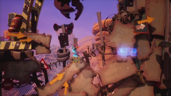 Idąc dalej zdobędziesz dobrze już znaną Ci maskę - Crash 4: Zgniatarka solucja, opis przejścia - Crash Bandicoot 4 - poradnik, solucja