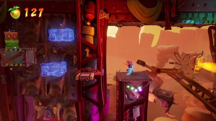 Dostaniesz masę dzięki której będziesz mógł modyfikować otaczające Cię elementy - Crash 4: W drogę! solucja, opis przejścia - Crash Bandicoot 4 - poradnik, solucja