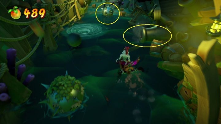 Kolejne etap z łódką - Crash 4: Jetboard - solucja, opis przejścia - Crash Bandicoot 4 - poradnik, solucja