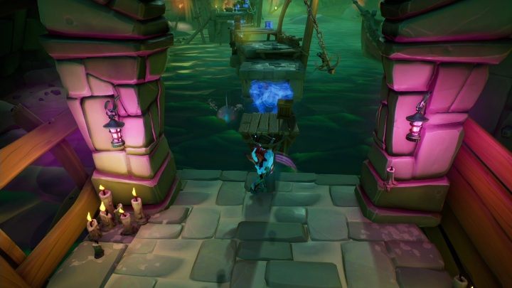 Idąc dalej otrzymasz maskę modyfikującą otoczenie - Crash 4: Jetboard - solucja, opis przejścia - Crash Bandicoot 4 - poradnik, solucja