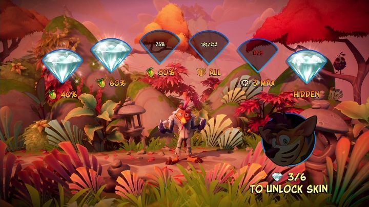 Na mapie Kręcioł możesz zdobyć 6 diamentów - Crash 4: Kręcioł - solucja, opis przejścia - Crash Bandicoot 4 - poradnik, solucja