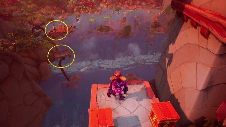 Dalekie skoki mogą być dość problematyczne - Crash 4: Kręcioł - solucja, opis przejścia - Crash Bandicoot 4 - poradnik, solucja
