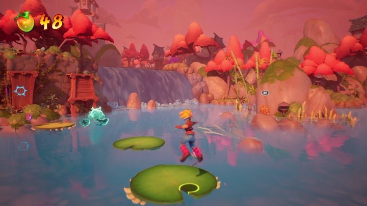 Zacznijmy od tego, że ten level przechodzisz inną postacią niż zazwyczaj - Crash 4: Magiczna mieszanka - solucja, opis przejścia - Crash Bandicoot 4 - poradnik, solucja