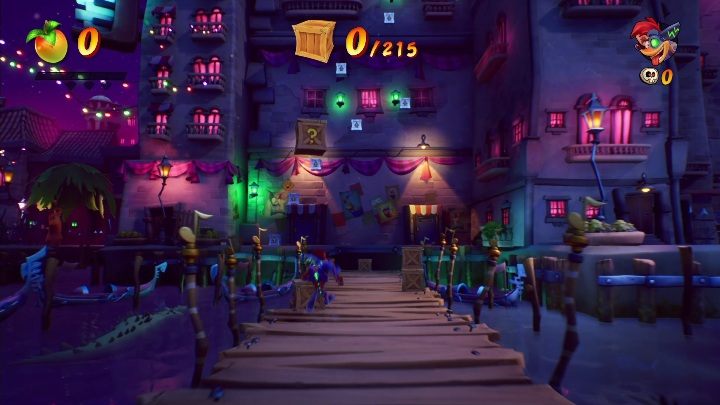 Na mapie Poza rytmem możesz zdobyć 215 skrzyń - Crash 4: Poza rytmem - solucja, opis przejścia - Crash Bandicoot 4 - poradnik, solucja