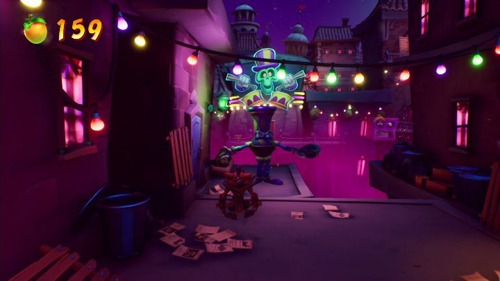 Poznasz nowy sposób poruszania się po mapie - armaty - Crash 4: Poza rytmem - solucja, opis przejścia - Crash Bandicoot 4 - poradnik, solucja