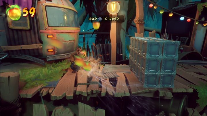 Zacznijmy od tego, że ten level przechodzisz inną postacią niż zazwyczaj - Crash 4: Domowa kuchnia - solucja, opis przejścia - Crash Bandicoot 4 - poradnik, solucja