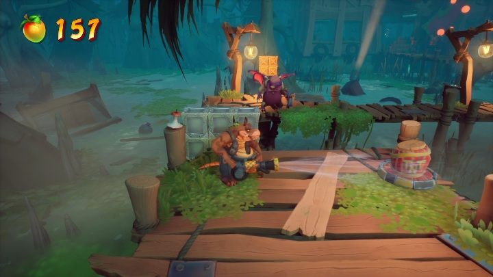 Beczkami z TNT możesz również niszczyć przeciwników - Crash 4: Domowa kuchnia - solucja, opis przejścia - Crash Bandicoot 4 - poradnik, solucja