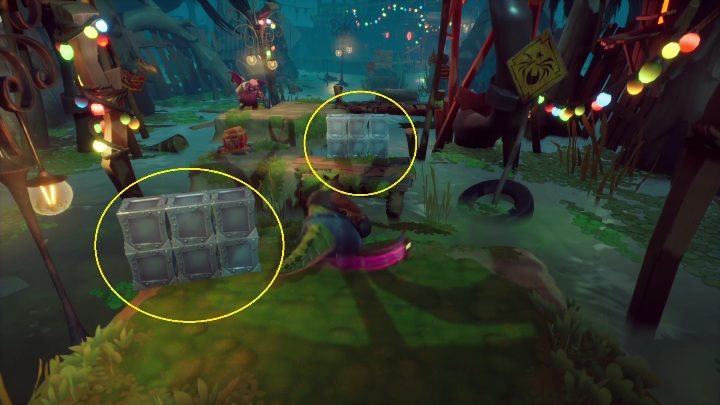 Idąc dalej natrafisz na sekwencję podczas, której możesz chować się za ściankami - Crash 4: Domowa kuchnia - solucja, opis przejścia - Crash Bandicoot 4 - poradnik, solucja