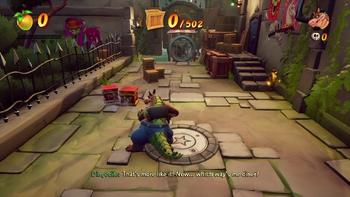 Na mapie Bez ociągania się możesz zdobyć 502 skrzynie - Crash 4: Bez ociągania się! - solucja, opis przejścia - Crash Bandicoot 4 - poradnik, solucja