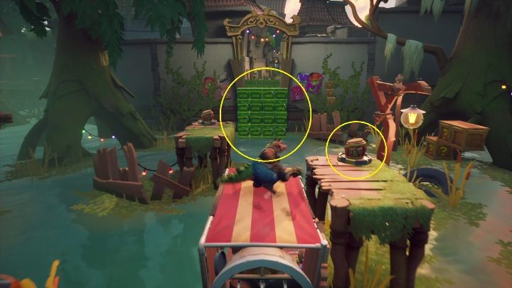 Twoim pierwszym zadaniem będzie oczyszczenie drogi przejścia - Crash 4: Bez ociągania się! - solucja, opis przejścia - Crash Bandicoot 4 - poradnik, solucja