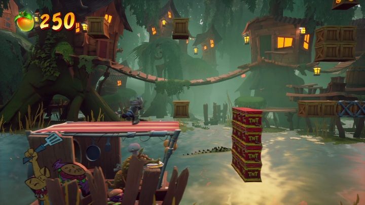 Twoim zadaniem jest przejechanie na drugą stronę mapy - Crash 4: Bez ociągania się! - solucja, opis przejścia - Crash Bandicoot 4 - poradnik, solucja