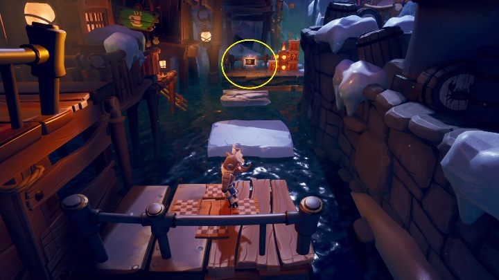 Taśmę znajdziesz za sekwencją z lodowcem, przy ognistych skrzyniach - Crash 4: Śnieżny spacer - solucja, opis przejścia - Crash Bandicoot 4 - poradnik, solucja