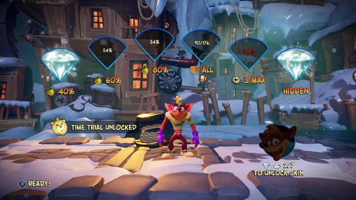 Na mapie Pokłady cierpliwości możesz zdobyć 6 diamentów - Crash 4: Pokłady cierpliwości - solucja, opis przejścia - Crash Bandicoot 4 - poradnik, solucja