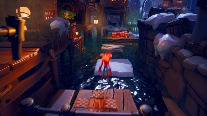 Masz przed sobą sporą część pierwszego levelu - Crash 4: Pokłady cierpliwości - solucja, opis przejścia - Crash Bandicoot 4 - poradnik, solucja