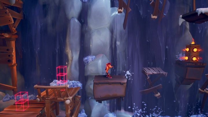 Ostatecznie ponownie wlecisz na samą górę, a to zakończy cały poziom - Crash 4: Pokłady cierpliwości - solucja, opis przejścia - Crash Bandicoot 4 - poradnik, solucja