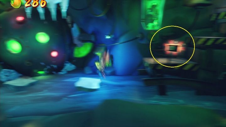 Taśmę znajdziesz za punktem zapisu, gdy zdobędziesz maskę - Crash 4: Zimna krew - solucja, opis przejścia - Crash Bandicoot 4 - poradnik, solucja