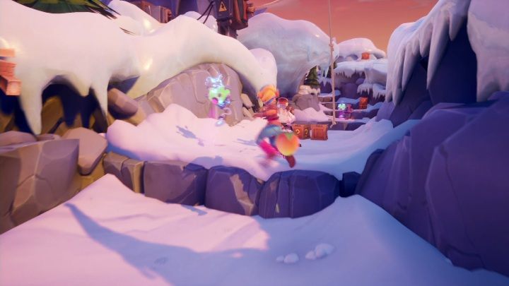 Zacznijmy od tego, że ten level przechodzisz inną postacią niż zazwyczaj - Crash 4: Prosto z mostu - solucja, opis przejścia - Crash Bandicoot 4 - poradnik, solucja