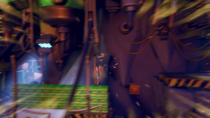 Po wbiegnięciu na górę trafisz na Crasha/Coco - Crash 4: Prosto z mostu - solucja, opis przejścia - Crash Bandicoot 4 - poradnik, solucja