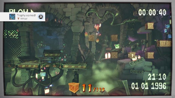 Nie - Crash 4: Poziomy z retrospekcjami - jak odblokować? - Crash Bandicoot 4 - poradnik, solucja