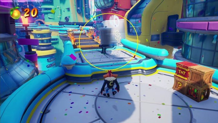 Spotkasz nowego przeciwnika - Crash 4: Bieg po przekąski - solucja, opis przejścia - Crash Bandicoot 4 - poradnik, solucja