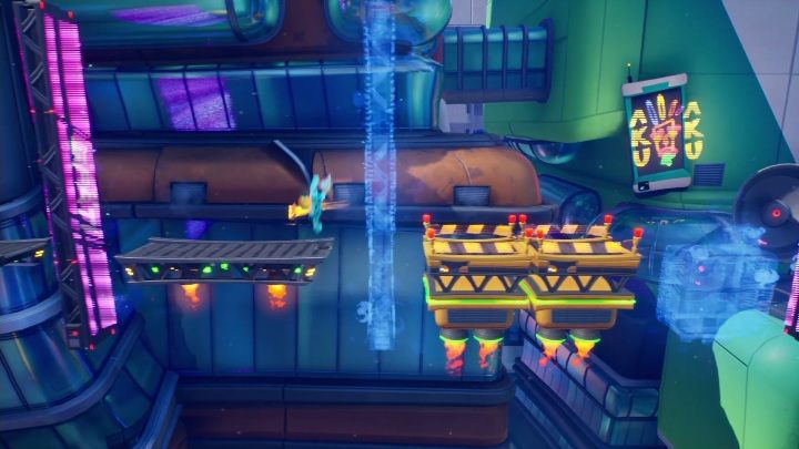 To najprostszy etap w całej tej planszy - Crash 4: Bieg po przekąski - solucja, opis przejścia - Crash Bandicoot 4 - poradnik, solucja