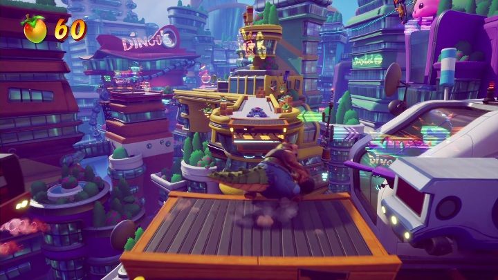 Idąc dalej musisz skorzystać z samochodów - Crash 4: Godzina szczytu - solucja, opis przejścia - Crash Bandicoot 4 - poradnik, solucja