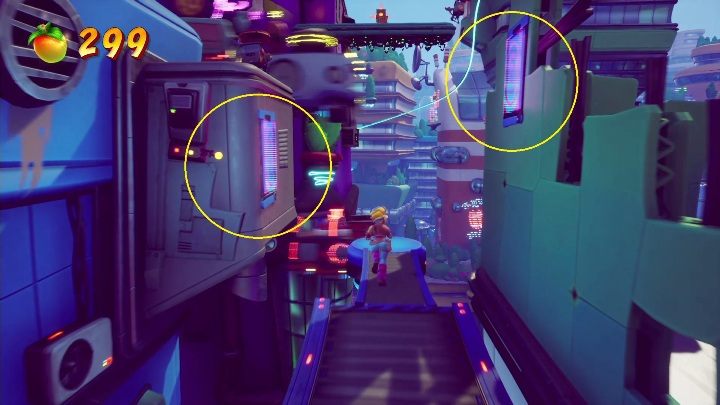 Aby dostać się dalej musisz wskoczyć po ścianie - Crash 4: Godzina szczytu - solucja, opis przejścia - Crash Bandicoot 4 - poradnik, solucja