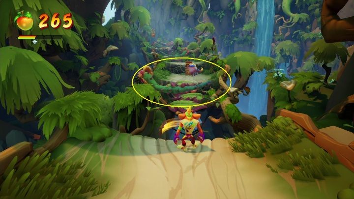 Przed końcem mapy spotkasz kolejnego przeciwnika - Crash 4: Skok do przeszłości - solucja, opis przejścia - Crash Bandicoot 4 - poradnik, solucja