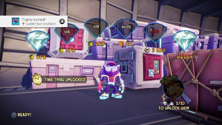 Na mapie Wielka ucieczka możesz zdobyć 6 diamentów - Crash 4: Wielka ucieczka - solucja, opis przejścia - Crash Bandicoot 4 - poradnik, solucja