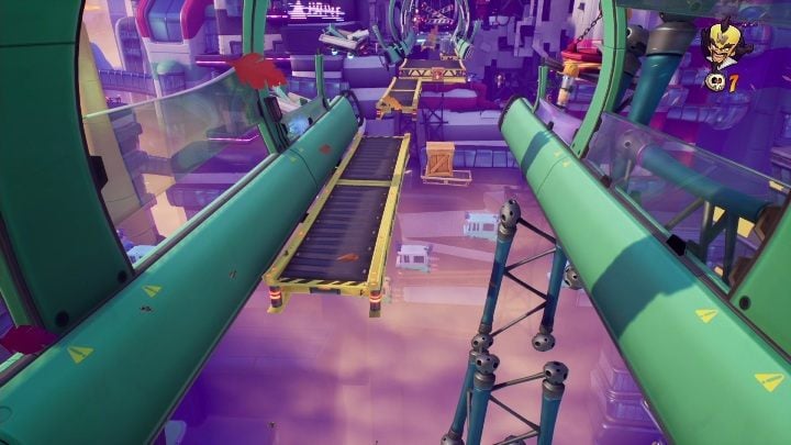 Te ogromne schody nie zaprowadzą Cię do niczego miłego - Crash 4: Wielka ucieczka - solucja, opis przejścia - Crash Bandicoot 4 - poradnik, solucja