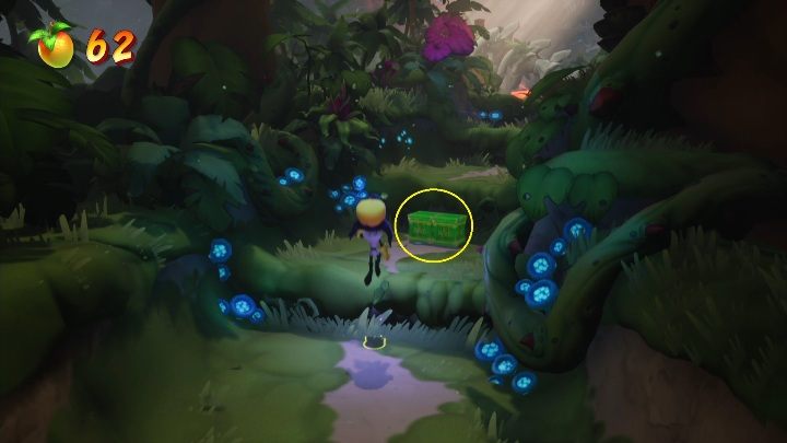 Na Twojej drodze pojawi się kilka zielonych skrzynek - Crash 4: Jurajski impuls - solucja, opis przejścia - Crash Bandicoot 4 - poradnik, solucja