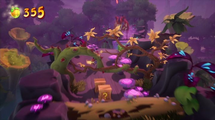 Po powrocie do Crasha musisz na nowo uciec przed dinozaurem - Crash 4: Zablokowana droga - solucja, opis przejścia - Crash Bandicoot 4 - poradnik, solucja