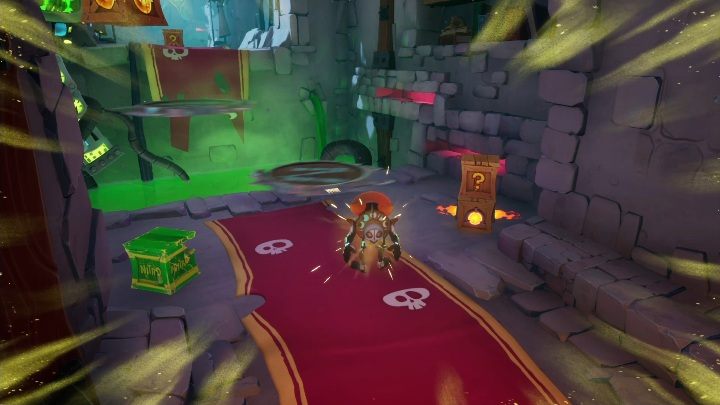 W trzecim przypadku zatrzymaj platformy tak, aby góra z nich umożliwiała Ci wybicie się dalej - np - Crash 4: Zamek Cortexa - solucja, opis przejścia - Crash Bandicoot 4 - poradnik, solucja