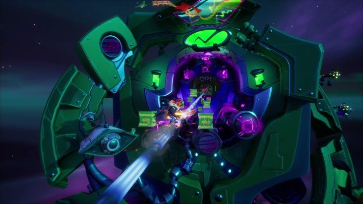 Aby dostać się do kolejnej części lokacji przejedz na metalowej rurze - Crash 4: Gotowy do startu - solucja, opis przejścia - Crash Bandicoot 4 - poradnik, solucja