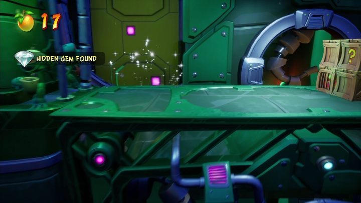 Ukryty diament znajdziesz na początku mapy - Crash 4: Błąd pokładowy - solucja, opis przejścia - Crash Bandicoot 4 - poradnik, solucja