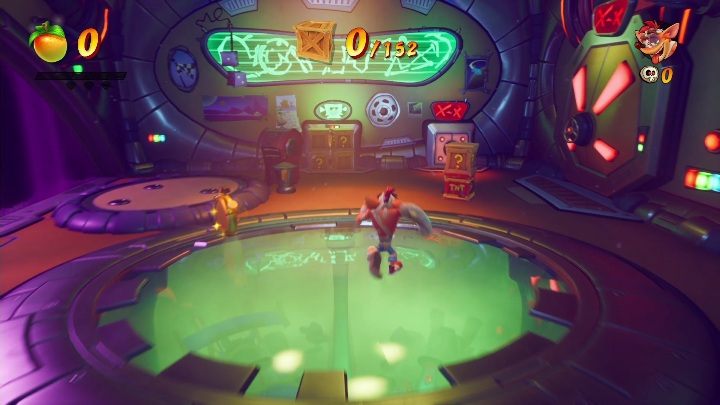 Na mapie Pasażer na gapę możesz zdobyć 152 skrzyń - Crash 4: Pasażer na gapę - solucja, opis przejścia - Crash Bandicoot 4 - poradnik, solucja