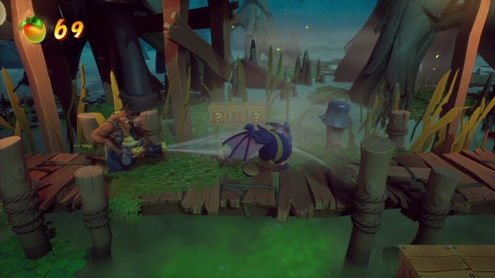 Dingodile nie ma żadnych specjalnych strojów - Crash 4: Dingodile - poziomy, umiejętności - Crash Bandicoot 4 - poradnik, solucja