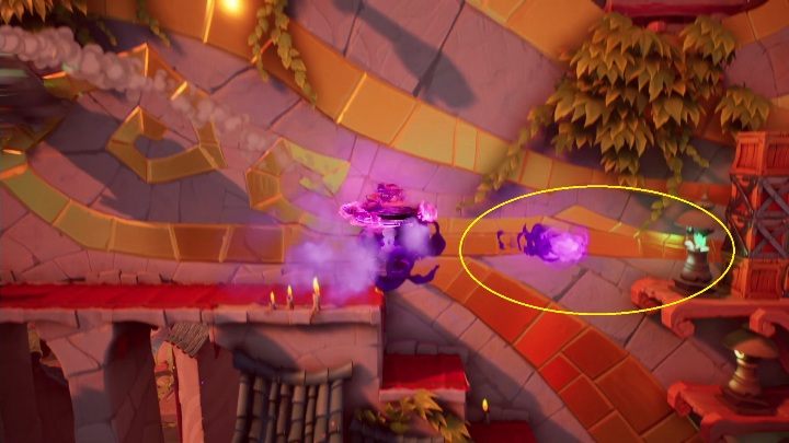 Dodatkowo możesz odbijać pociski niektórych przeciwników, dzięki czemu znacznie ułatwisz sobie rozgrywkę - Crash 4: Akano - maska, jak odblokować? - Crash Bandicoot 4 - poradnik, solucja