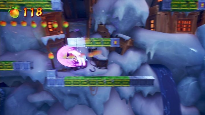 Podążając dalej musisz po prostu uważać, aby nie spaść - Crash 4: Pokłady cierpliwości (Ship Happens) - Crash Bandicoot 4 - poradnik, solucja