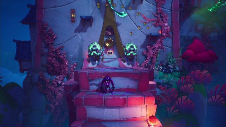 Taśmę znajdziesz przed wielkim dzwonem - Crash 4: Sekretne taśmy - gdzie znaleźć, lokalizacja - Crash Bandicoot 4 - poradnik, solucja