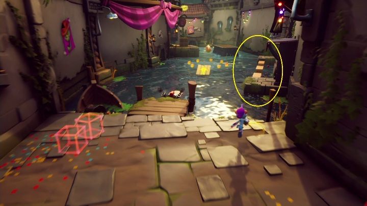 Na samym początku poziomu zobaczysz łódkę, do której powinieneś wskoczyć, aby kontynuować swoją przygodę - Crash 4: Żółty klejnot - gdzie znaleźć, lokalizacja diamentu - Crash Bandicoot 4 - poradnik, solucja