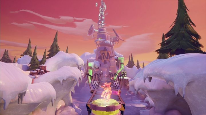 Droga zaprowadzi Ci krótkiej planszy, na której możesz zdobyć kilka skrzynek - Crash 4: Żółty klejnot - gdzie znaleźć, lokalizacja diamentu - Crash Bandicoot 4 - poradnik, solucja