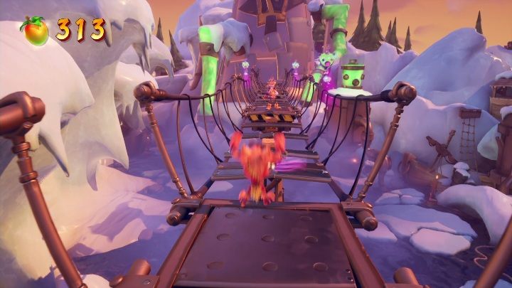 To jedna z cięższych plansz dostępnych w grze - Crash 4: Żółty klejnot - gdzie znaleźć, lokalizacja diamentu - Crash Bandicoot 4 - poradnik, solucja