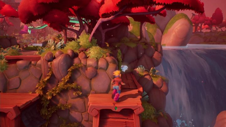 Ukryty diament znajduje się zaraz za przejście po ścianie, po prawej stronie - Crash 4: Diamenty - gdzie znaleźć, lokalizacja - Crash Bandicoot 4 - poradnik, solucja