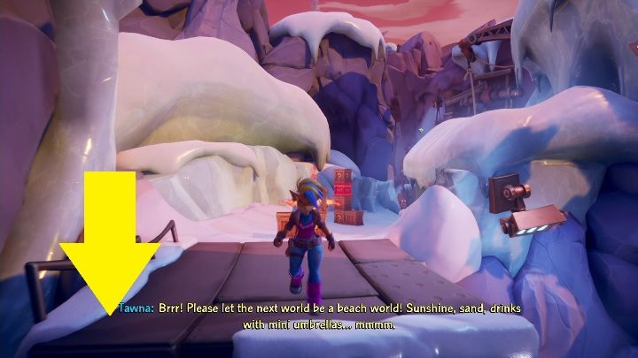 Po przeskoczeniu przez platformy podpięte do prąd trafisz do kolejnej części mapy - Crash 4: Diamenty - gdzie znaleźć, lokalizacja - Crash Bandicoot 4 - poradnik, solucja